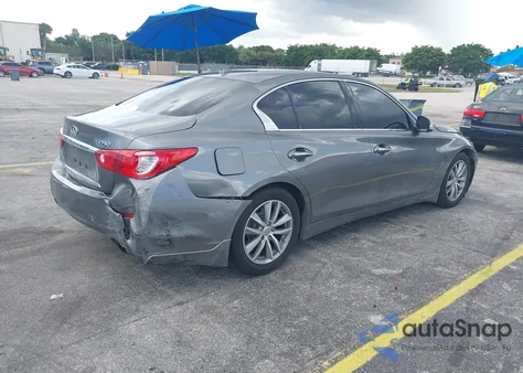 2015 Infiniti Q50 Premium z USA, uszkodzony, nr VIN JN1BV7APXFM338993